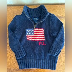 Polo Ralph Lauren Iconic Flag Sweater - Toddler